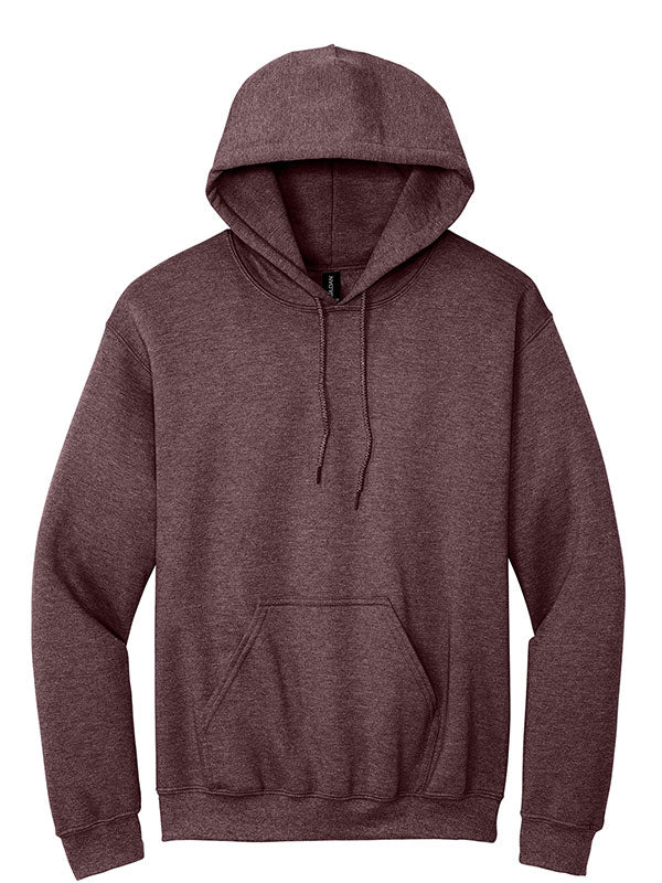 Heather Dark Maroon Gildan Heavy Blend Hoodie