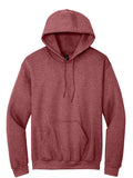 Heather Scarlet Red Gildan Heavy Blend Hoodie