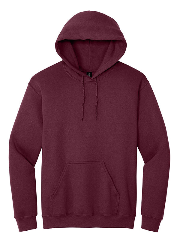 Maroon Gildan Heavy Blend Hoodie