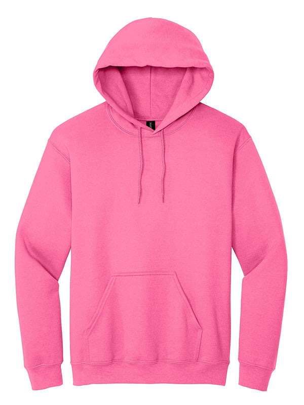 Safety Pink Gildan Heavy Blend Hoodie