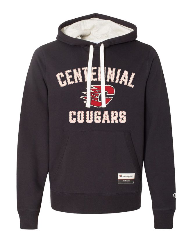 Centennial - Black Sueded Fleece Pullover Hood