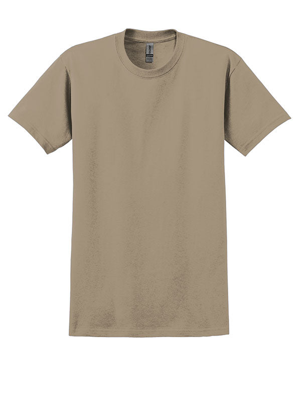 Tan Gildan Ultra Cotton Tee