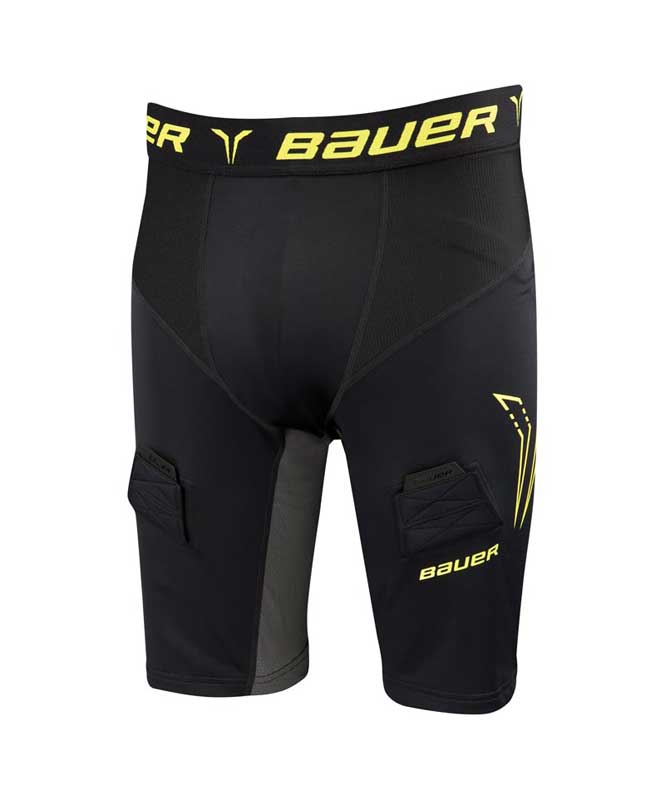 Bauer Premium Compression Youth Jock Short w/Cup