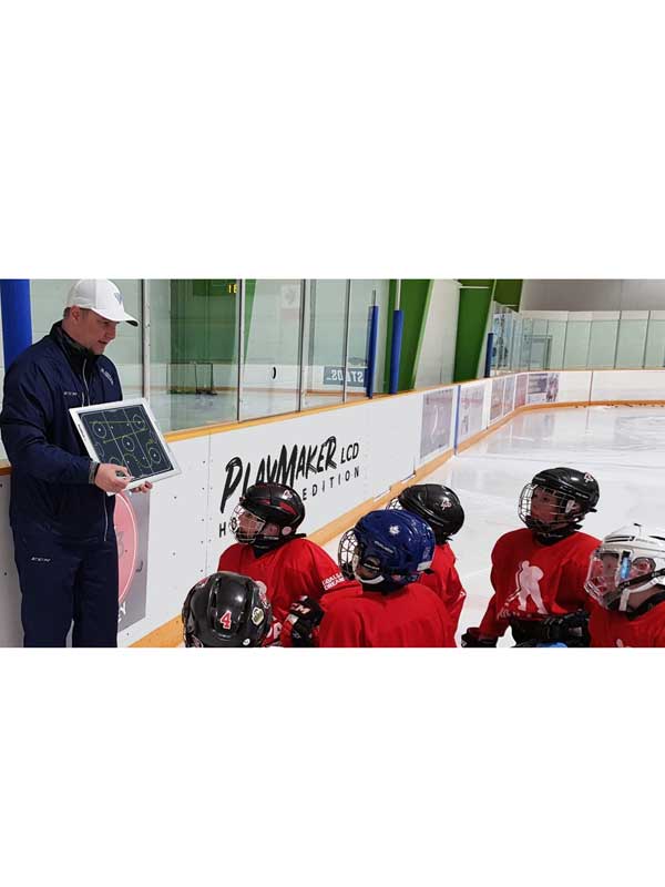 Blue Sport Playmaker LCD 19 x 14 inch Hockey Coaches Board