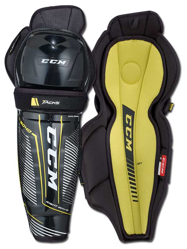 CCM Tacks 9040 Junior Hockey Shinguards