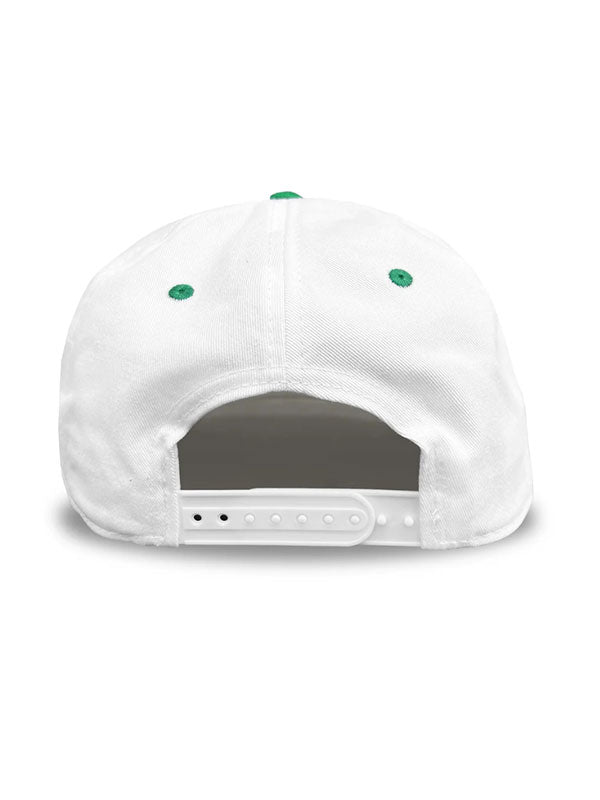 MN White/Kelly Celly Hockey Co. Snapback