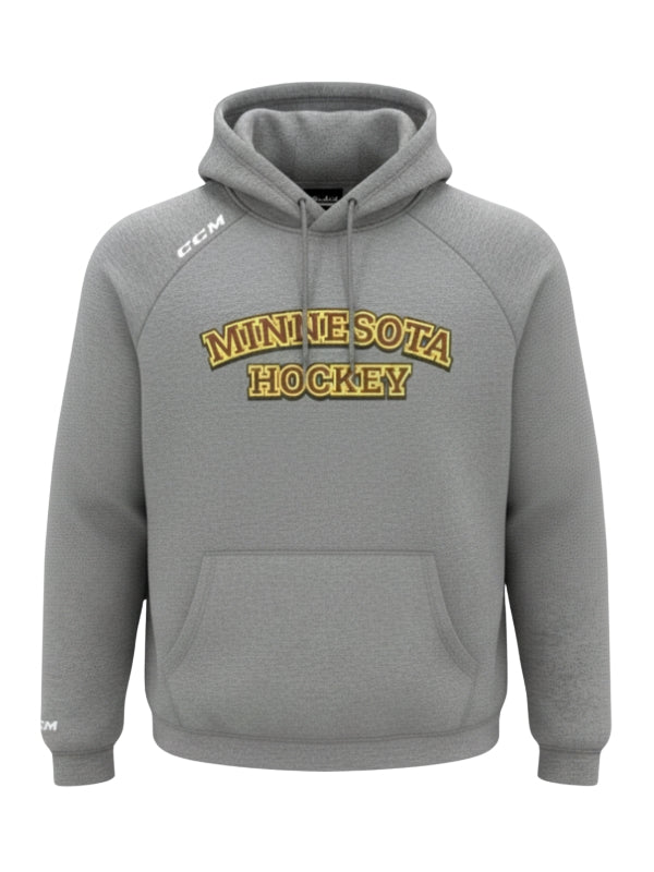 Minnesota - Maroon/Grey CCM Shadow Hooded Sweatshirt