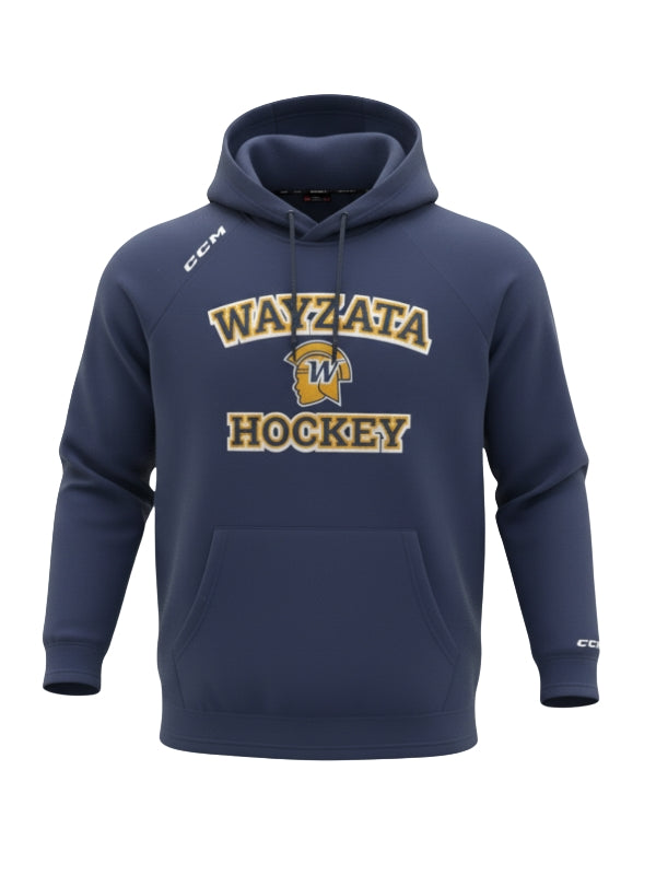 Wayzata - Navy CCM Shadow Hooded Sweatshirt