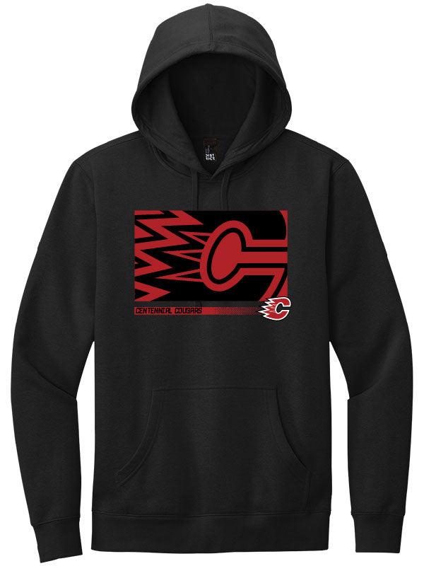 Centennial - Black Mascot 2.0 Soft Hoodie