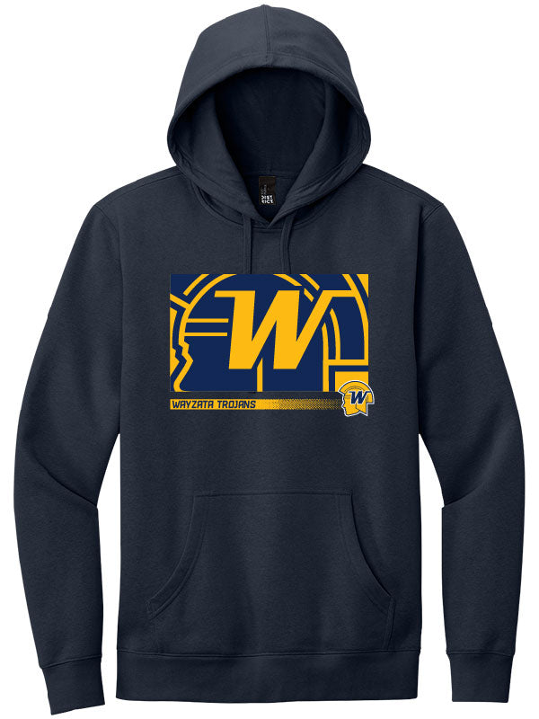 Wayzata - Navy Mascot 2.0 Soft Hoodie