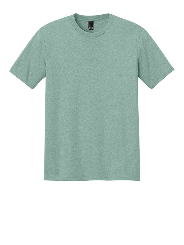 Heather Dusty Sage District Tri Custom Tee – Lettermen Sports
