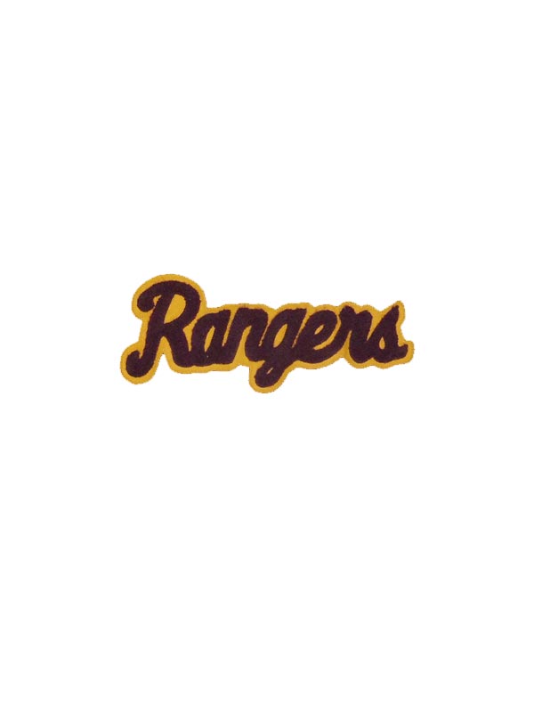 Forest Lake Rangers Letterman Jacket Chenille Back