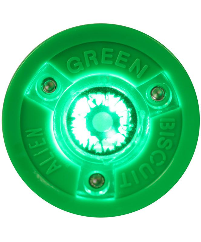 Green Biscuit Alien Training Puck