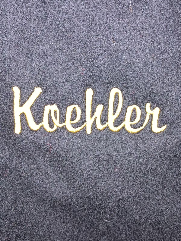 Embroidered Letter jacket Name