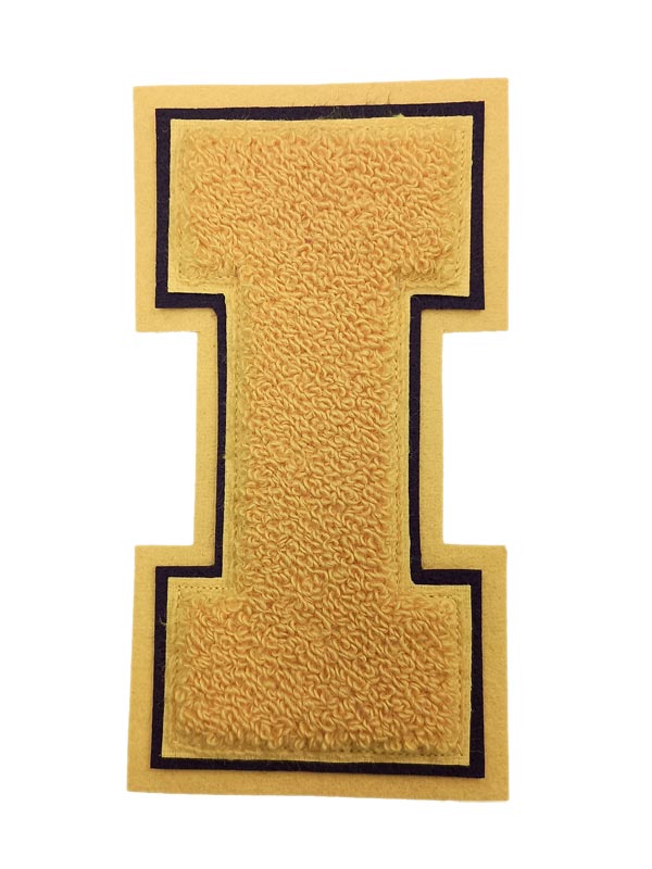 Irondale Chenille Front Letter