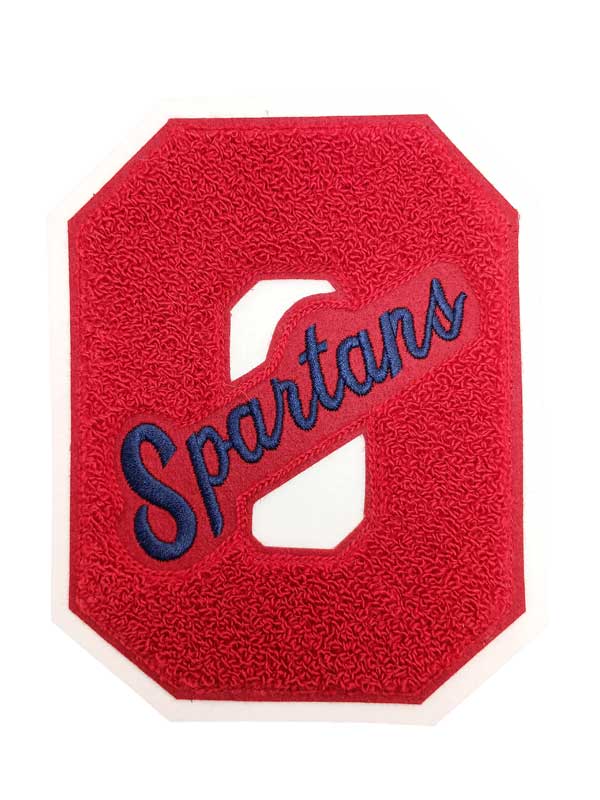 Orono Chenille Front Letter