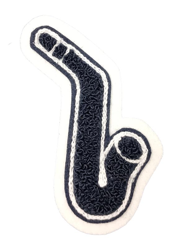Saxophone Chenille Award Symbol