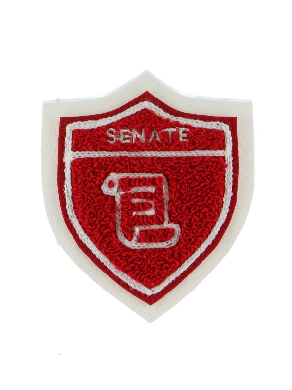 Senate Shield Chenille Award Symbol