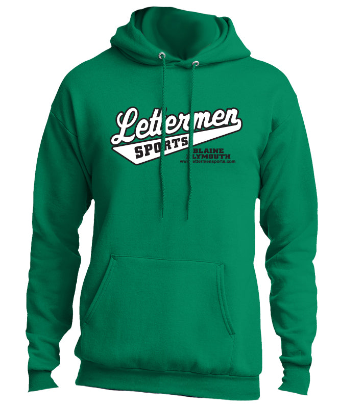 Kelly Green Classic Lettermen Hoodie