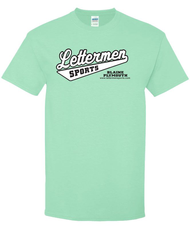 Classic Lettermen Tee, Mint