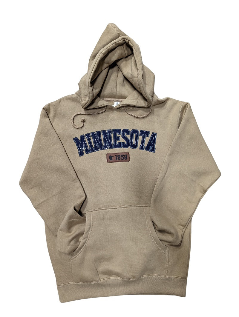 Sandstone MN 1858 Heavyweight Hooded Sweatshirt