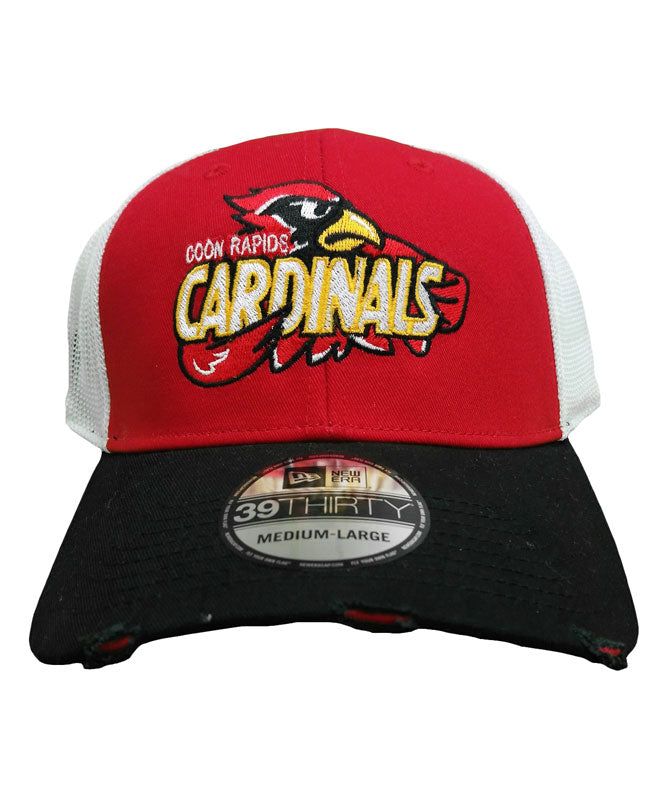 New Era Community Flexfit Cap, Coon Rapids Red/White
