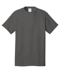 Charcoal Port & Company Core Cotton Tee