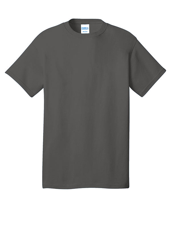 Charcoal Port & Company Core Cotton Tee
