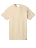 Cream Port & Company Core Cotton Tee