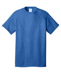 Heather Royal Port & Company Core Cotton Tee