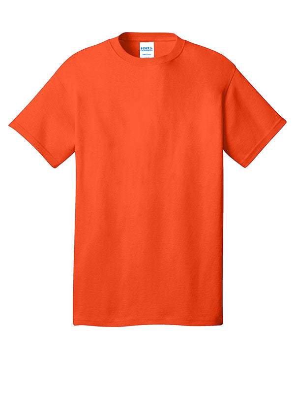 Orange Port & Company Core Cotton Tee