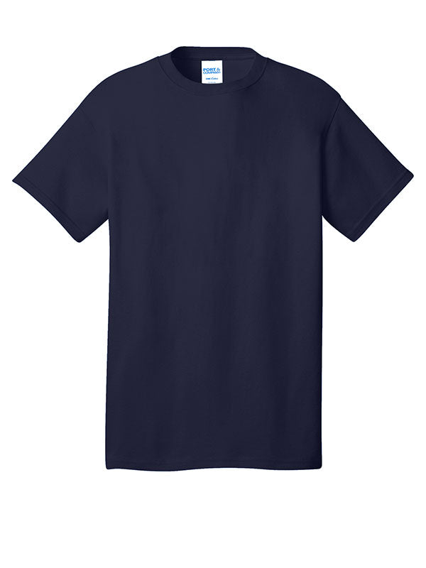 True Navy Port & Company Core Cotton Tee