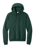 Dark Green Port & Company Fleece Pullover Hooded Sweatshirt