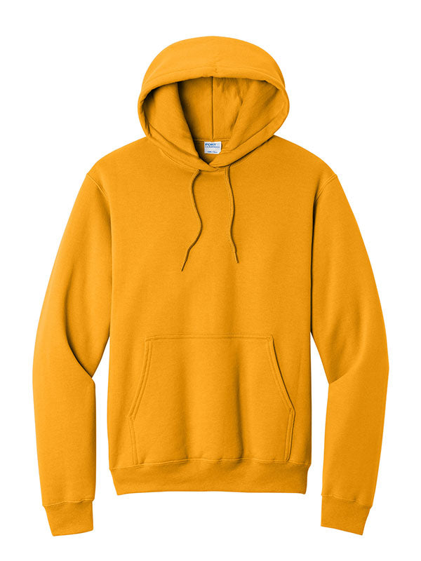 Gold Port & Company Fleece Pullover Hooded Sweatshirt