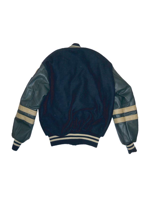 Chesterton Academy Wool and Leather Set-In Sleeve Letter Jacket w/Inserts