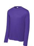Purple Sport-Tek Long Sleeve Performance Tee