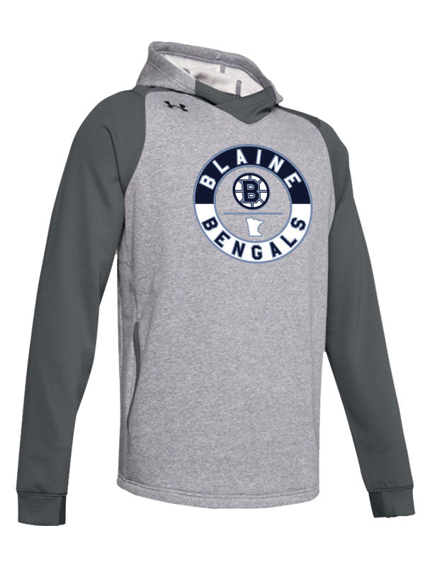 Blaine Grey Under Armour Dynasty Fleece Hood