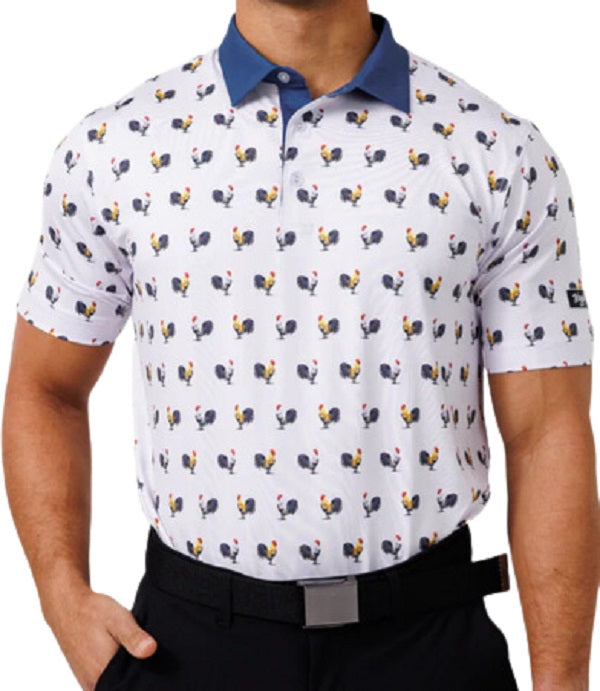 A Little Cocky Waggle Performance Golf Polo
