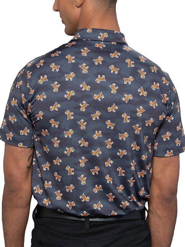 The Goat Waggle Performance Golf Polo