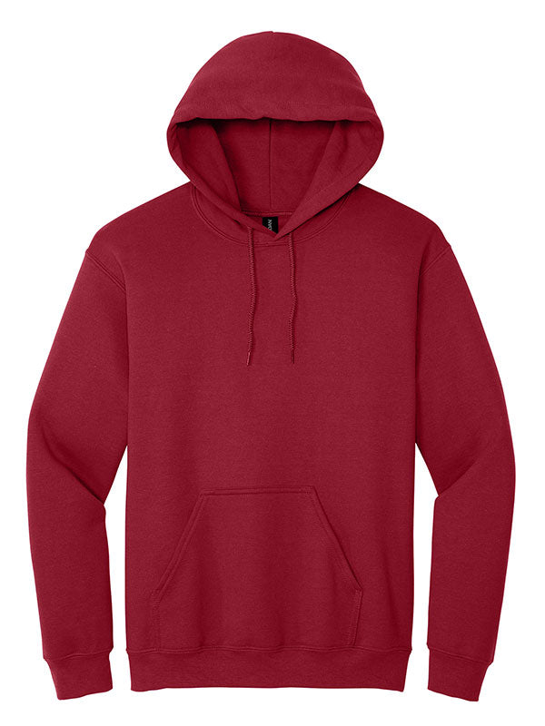 Cherry Red Gildan Heavy Blend Hoodie