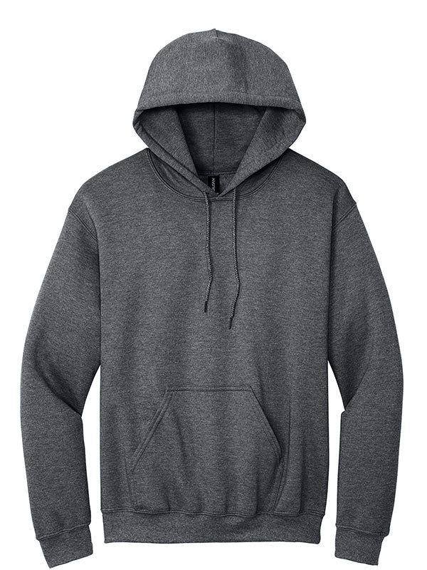 Graphite Heather Gildan Heavy Blend Hoodie