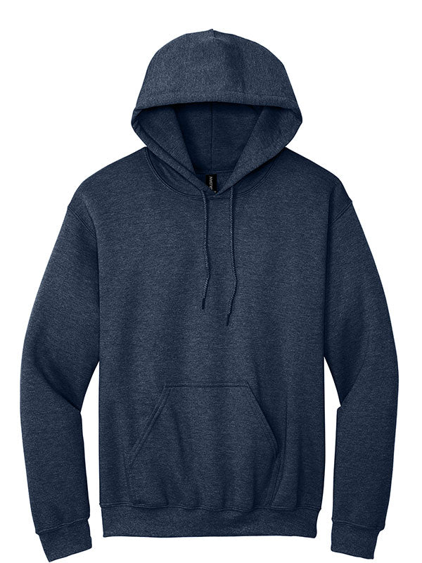 Heather Dark Navy Gildan Heavy Blend Hoodie