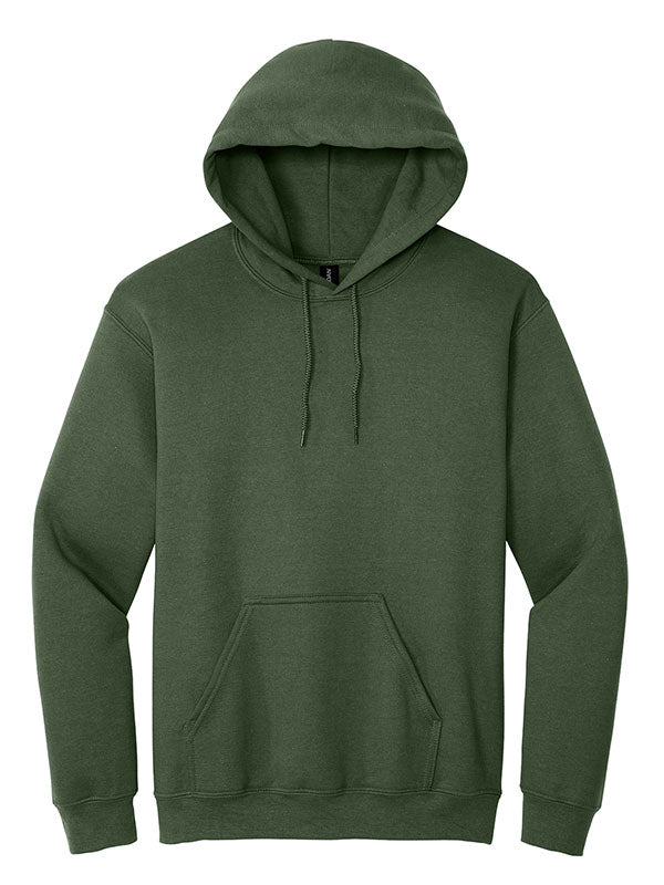 Military Green Gildan Heavy Blend Hoodie