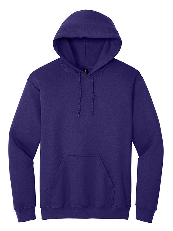 Purple Gildan Heavy Blend Hoodie