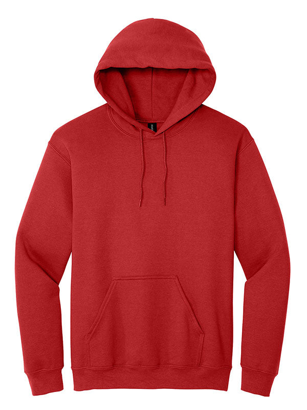 Red Gildan Heavy Blend Hoodie