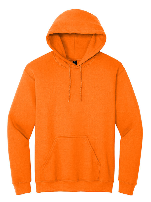 Safety Orange Gildan Heavy Blend Hoodie