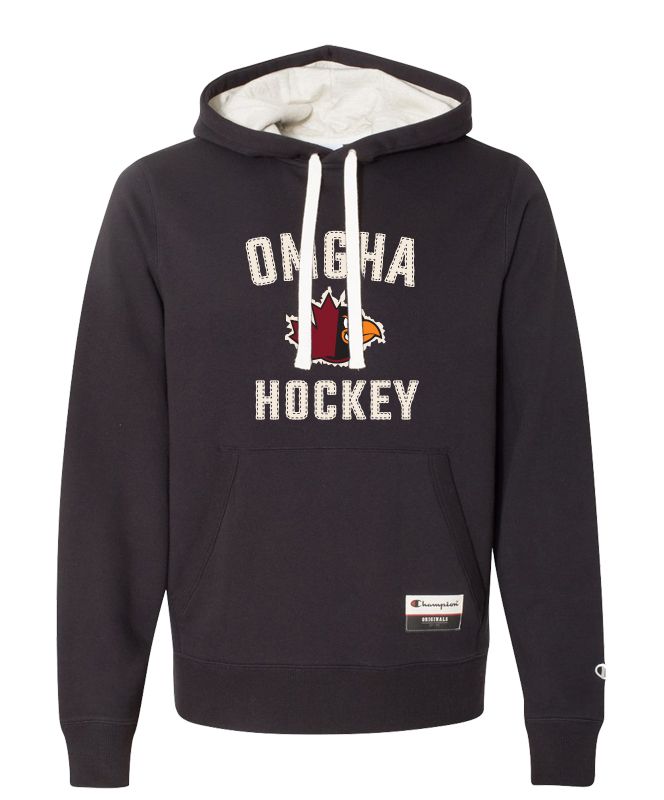 OMGHA - Black Sueded Fleece Pullover Hood