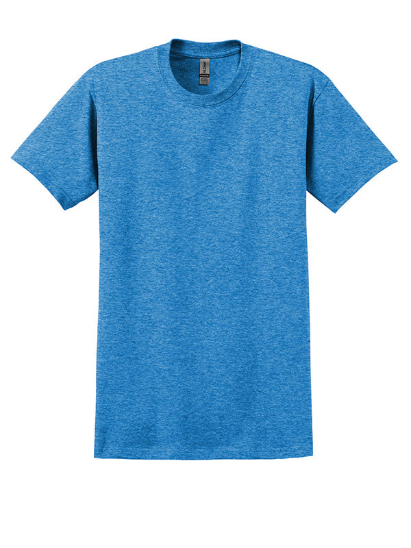 Heather Sapphire Gildan Ultra Cotton Tee