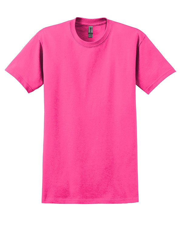 Safety Pink Gildan Ultra Cotton Tee