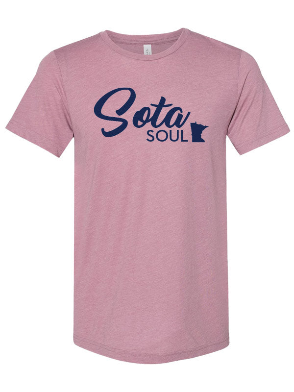 Minnesota Sota Soul Tri-blend Tee, Orchid Triblend
